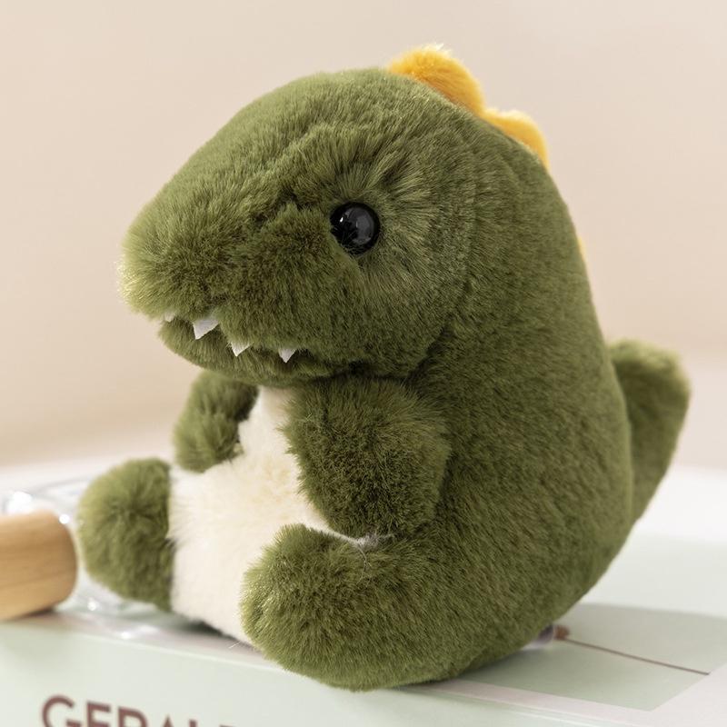 Adorable Animal Plush Toys Panda, Koala, Sloth, Hamster, Alpaca, Dinosaur, Short Plush Fabric, Pp Cotton Filling, Room Decor, Kids Gift