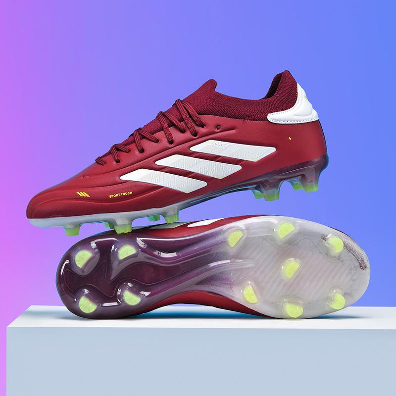 2025 football shoes men and women low-top students competition training AG long nails TF broken nails sports football shoes