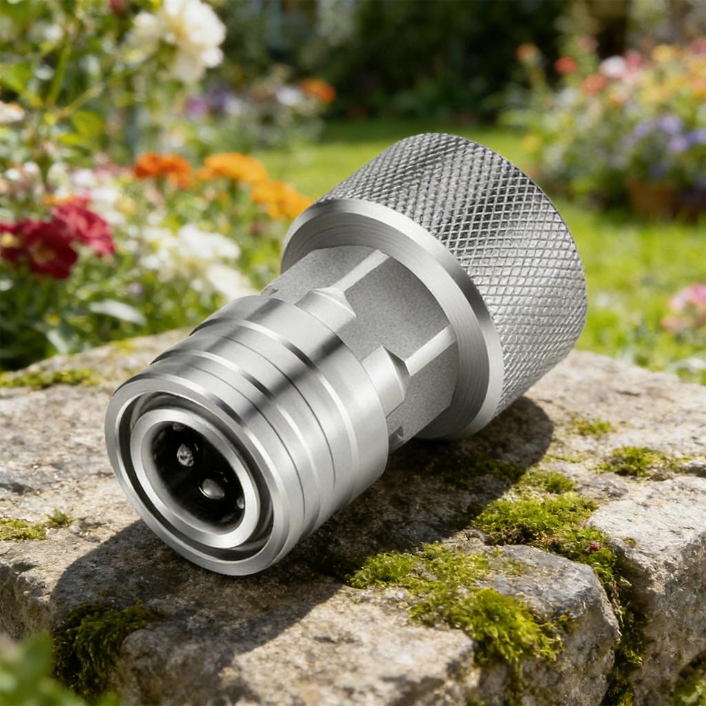 Gartenschlauch zu Hochdruckreiniger-Anschluss umwandeln Autowaschdüse & Schlauchaufsatz für Autowäsche & Außenreinigung
