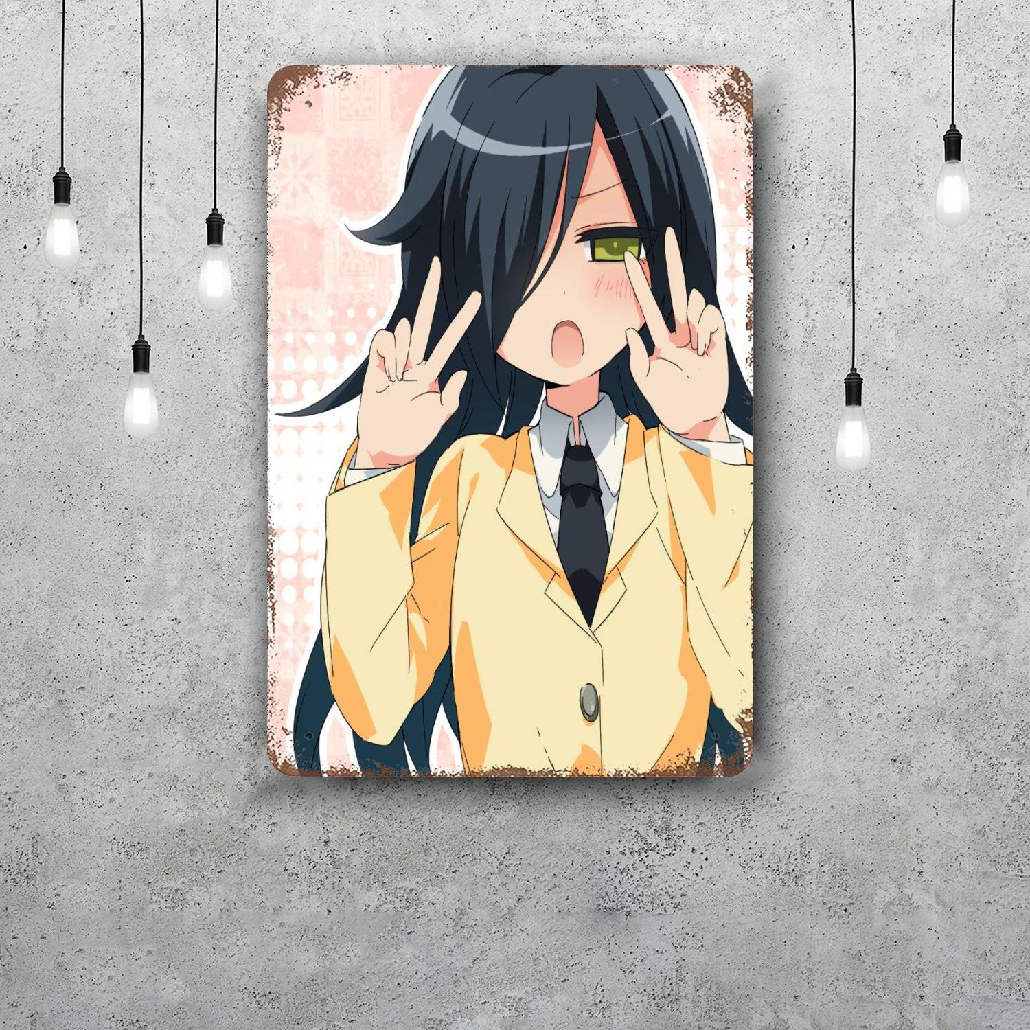 

watamote Vintage Metal Tin Signs Posters Decor Retro Metal Plaque Wall Art Decor for Garage Bar 20x30cm（7.8x11.8inch）