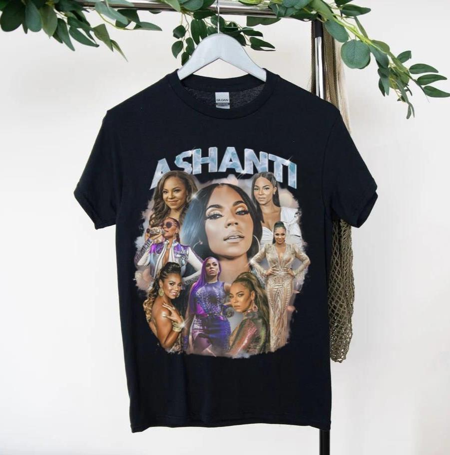 

Ashanti T-Shirt Featuring Ramp;B Artist With Stage Presence Unisex T-Shirt Unisex T-Shirt S