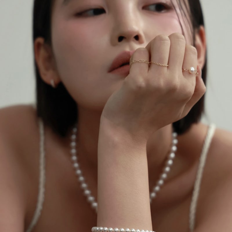 Less Is More 5mm Pearl Bracelet