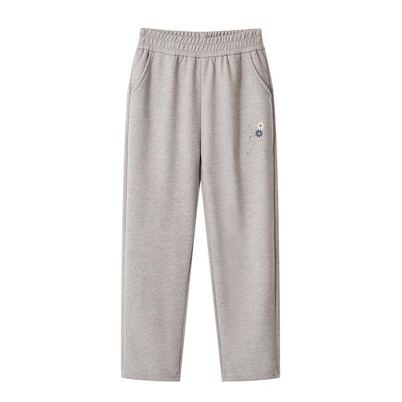 Fashionable Elastic Waist Pants for Women Aged 40-60 - Simple Style, Perfect for Moms, 2026