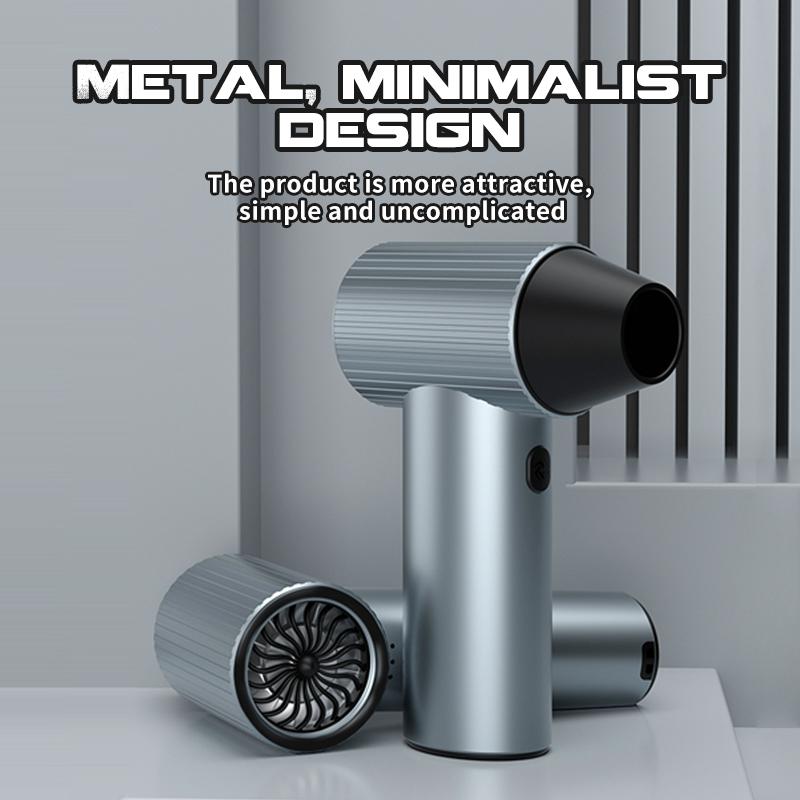 X7 Violent Blower 500g Wind Pressure Brushless Motor 40mm Turbo Jet Fan With 3 Nozzles Dust Blowing Keyboard Cleaning Air Blower