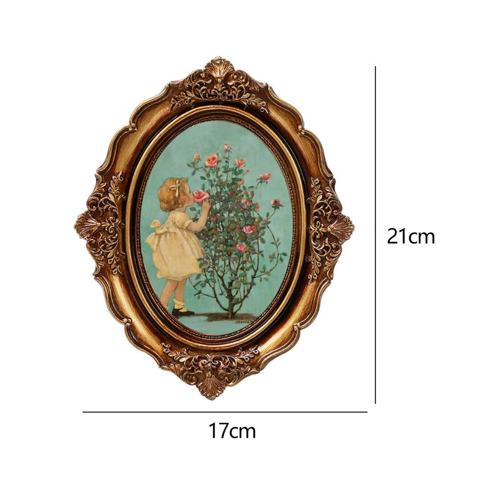 Vintage Picture Frame Elegant Photo Gallery Art for Wall Tabletop Home Decor Baroque Photo Gallery Antique Home Decor