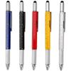 With Modern Handheld Tool Measure Technical Ruler Screwdriver Touch Screen Stylus Spirit Level 6 In1 Multifunction Ballpoint Pen