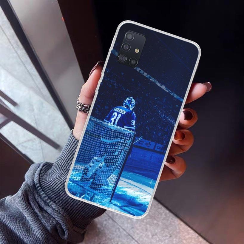 Ice Hockey Rink Sport Phone Case For Samsung Galaxy A12 A52S A42 A32 A22 A51 A50 Note 20 Ultra 10 S10 Plus A71 A70 A31 A30 A10S