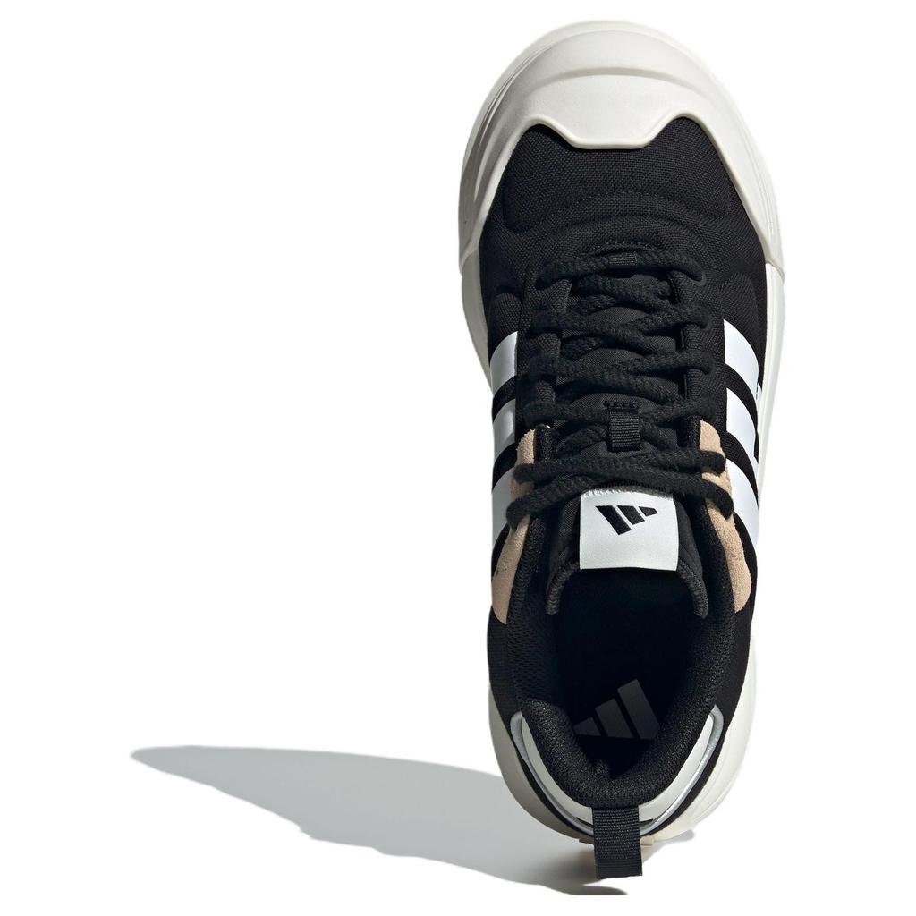 adidas Maxxcourt Spw Round Toe Lace-Up Durable Low-Top Casual Shoes Unisex Casual Shoes Black White IH6058