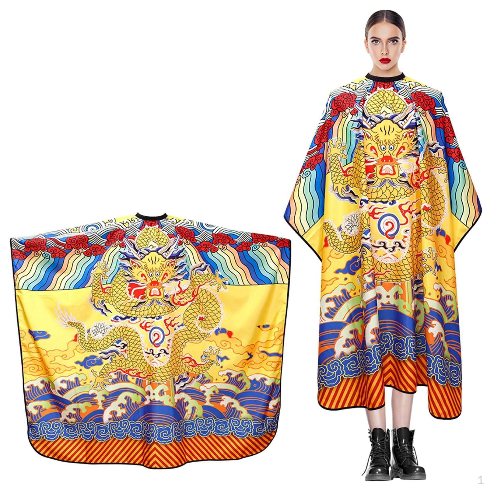 

Фартук для стрижки волос Салон шеф-повара Портативный парикмахер Парикмахерская парикмахер жёлтый