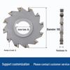 Carbide Three-Sided Disc Milling Cutter