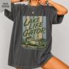Lake Life Gator Shirt Comfort Colors® Tee, Funny Alligator Shirt, Vintage Lake Graphic Tee, Summer Vacation Shirt, Casual Beach Tee