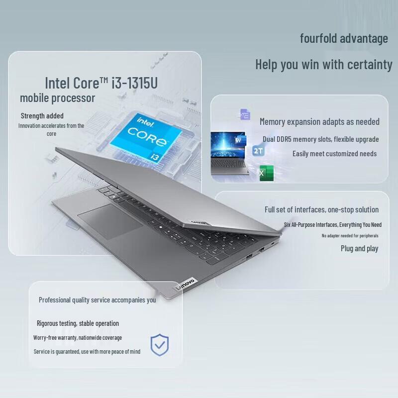 Lenovo Yangtian V15 15.6-inch Business Laptop (CN version)