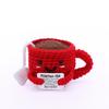 New Handmade Positive Energy Crochet Cake Doll - Emotional Support Desktop Decoration Christmas Birthday Gift for Friends