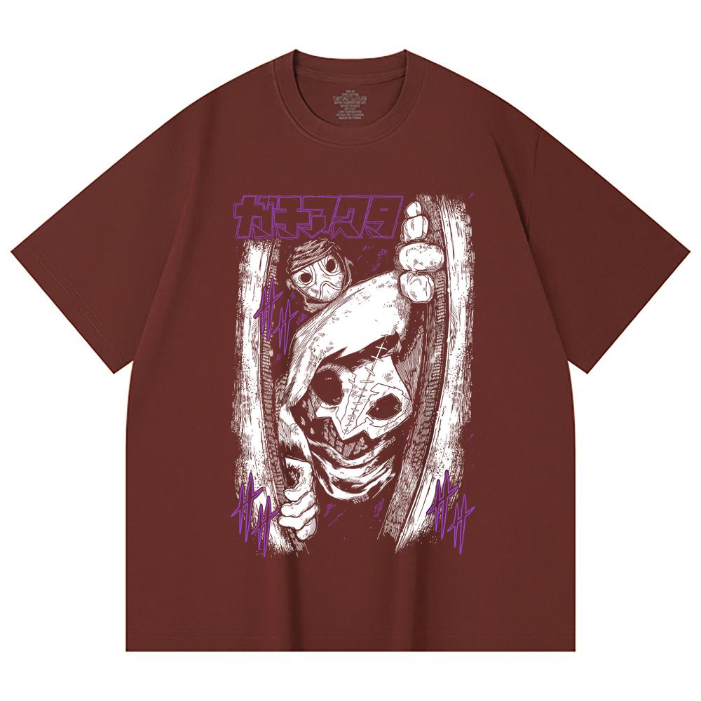 230 Gsm 100% Cotton Gachiakuta V9 Print Unisex Heavy Cotton T Shirt