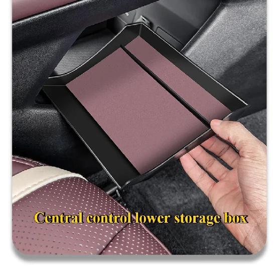 For Geely Monjaro Xingyue L Armrest Storage Box Central Control Lower Organizer trument Panel Storage Interior Protection