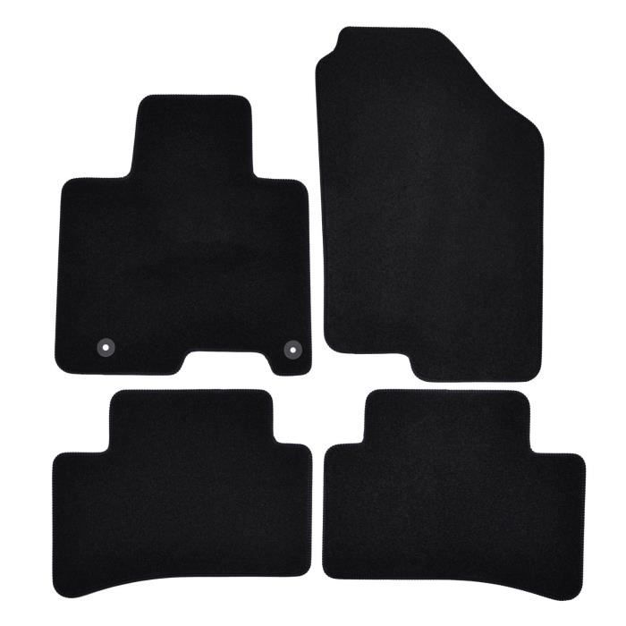 Tapis De Sol - Hyundai - Tucson - 4 Pièces - Renforcé - Antidérapant - Imperméable