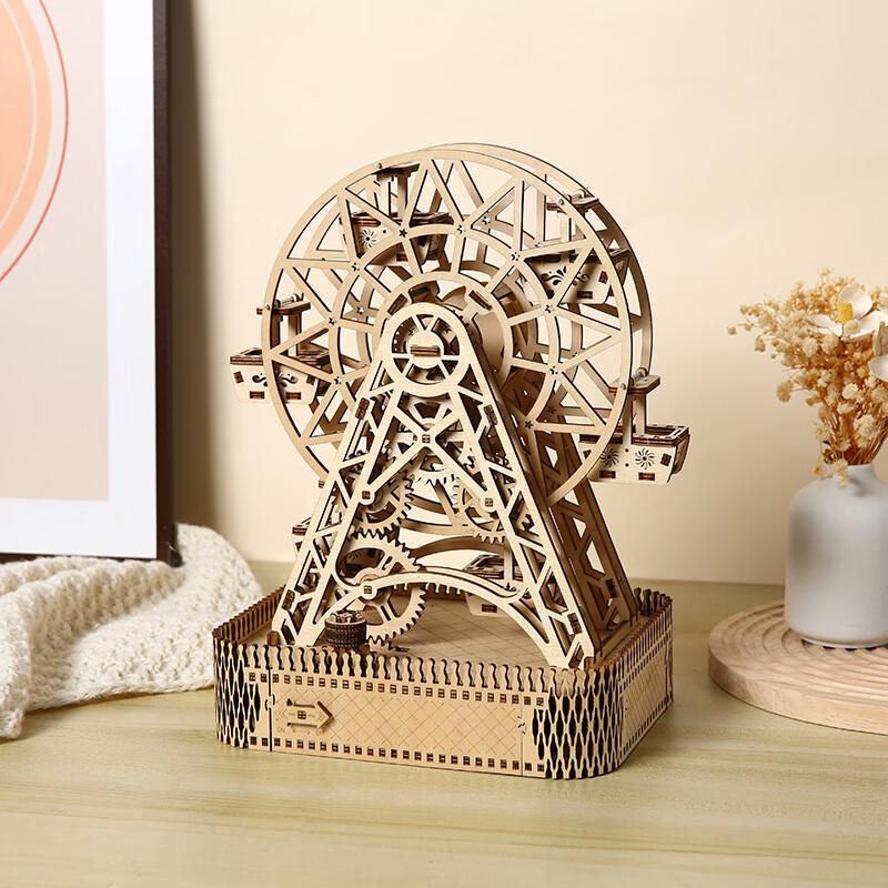 Wooden Ferris Wheel 3D Puzzle