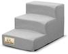 3-step Detachable Stairs, Anti-slip 45x30x30 Cm, Gray Linen