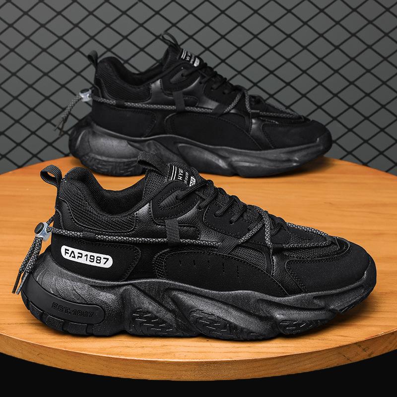 Shoes Autumn New Mesh Sports Running Shoes Platform Casual Heightening Dad Shoes
