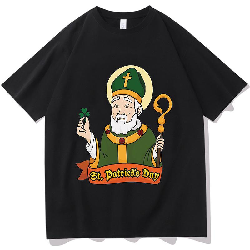 2026 St Patricks Day Graphic Casual TShirt Unisex Streetwear Short Sleeve Fashion Loose Unisex Tshirts Summer Unisex Women Tees Tops
