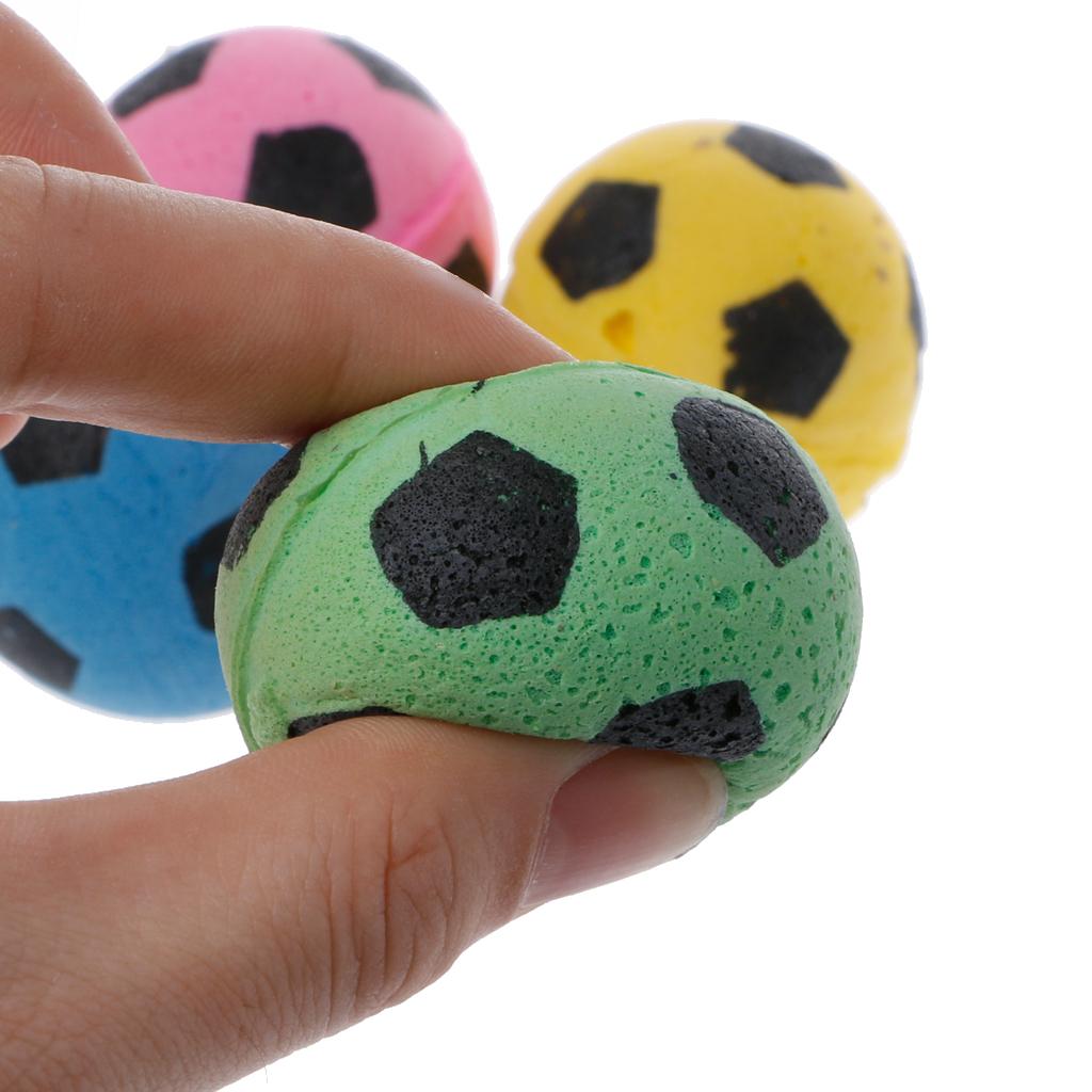 20Pcs Cat Interactive Balls Toy Non-toxic EVA Balls Interactive Toys for Cat Dogs Home for Play Outdoor Trainning
