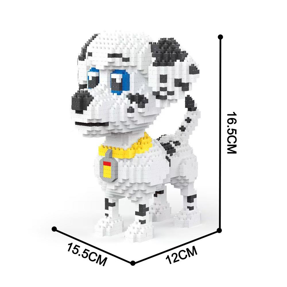 Cute Pink Pig Micro Mini 3D Puzzle Blocks - DIY Stress Relief Creative Building Toy, Zodiac Animal Desk Decor Model for Adults