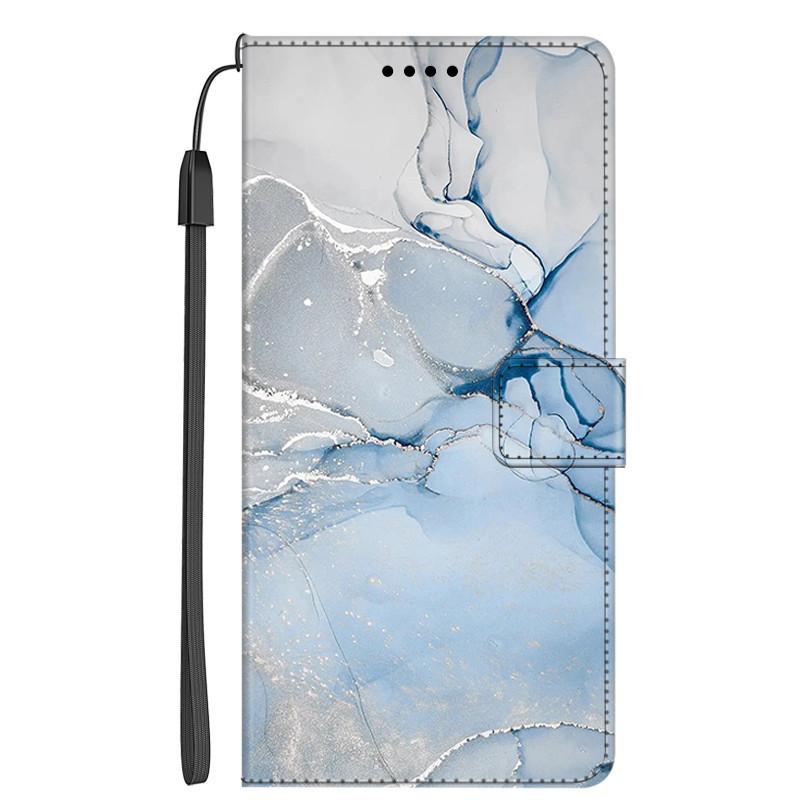 Marble Leather Case For Samsung Galaxy A03 A035F Case Note 20 S22 Plus S 22 Ultra A13 5G A 03 Flip Cover Stand Wallet Book Funda