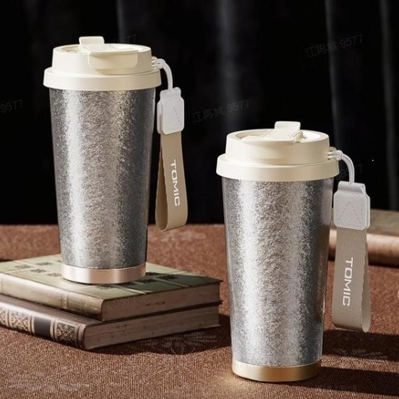 TOMIC Shangqi 500ml Titanium Insulated Coffee Mug