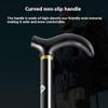1PC Aluminum Alloy Telescopic Walking Stick Folding Trekking Pole Hiking Cane Crutch for Elderly People Outdoor Walking