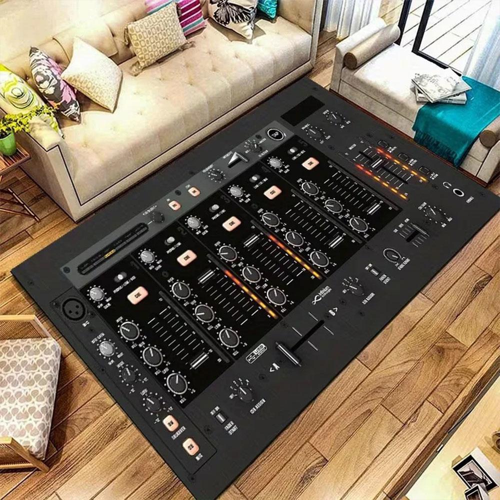 3D Guitar Chords Theory Chart Music Carpet Rug for Bedroom Living Room Home Sofa Decoration Children Game Large Decor Floor Mat