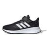 Adidas Neo Runfalcon Comfortable Versatile Non-Slip Durable Low-Top Running Shoes Kids Sneakers Black White EG1583