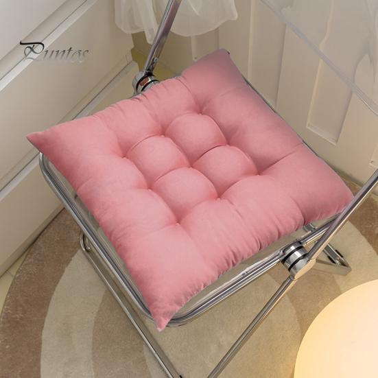İş için Taşınabilir Koltuk Minderi Kare Sandalye Bağlantılı, Ultra Yumuşak Ofis Minderi, Ev Aksesuarları 15.75"x15.75" Nefes Alabilen Ped Bağlantılı