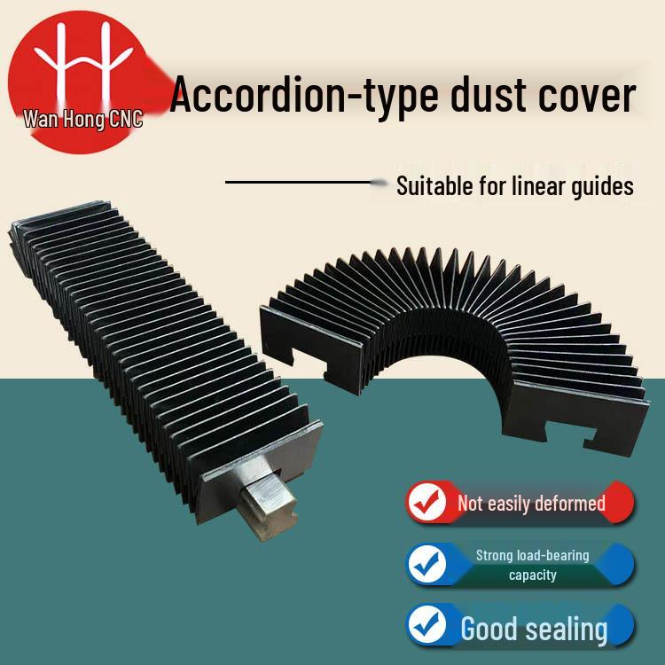 Flexible Bellows Dust Cover for Linear Guide Rails (20/25/30/35) - Engraving Machine Protection