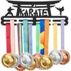 Colgador de Medallas Deportivas Personalizado para Pared Estante de Exhibición de Múltiples Niveles para Premios Marco de Hierro