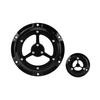 Aluminum Motorcycle Derby Cover Timing Timer Covers Set for XL XR 883 1200(black)