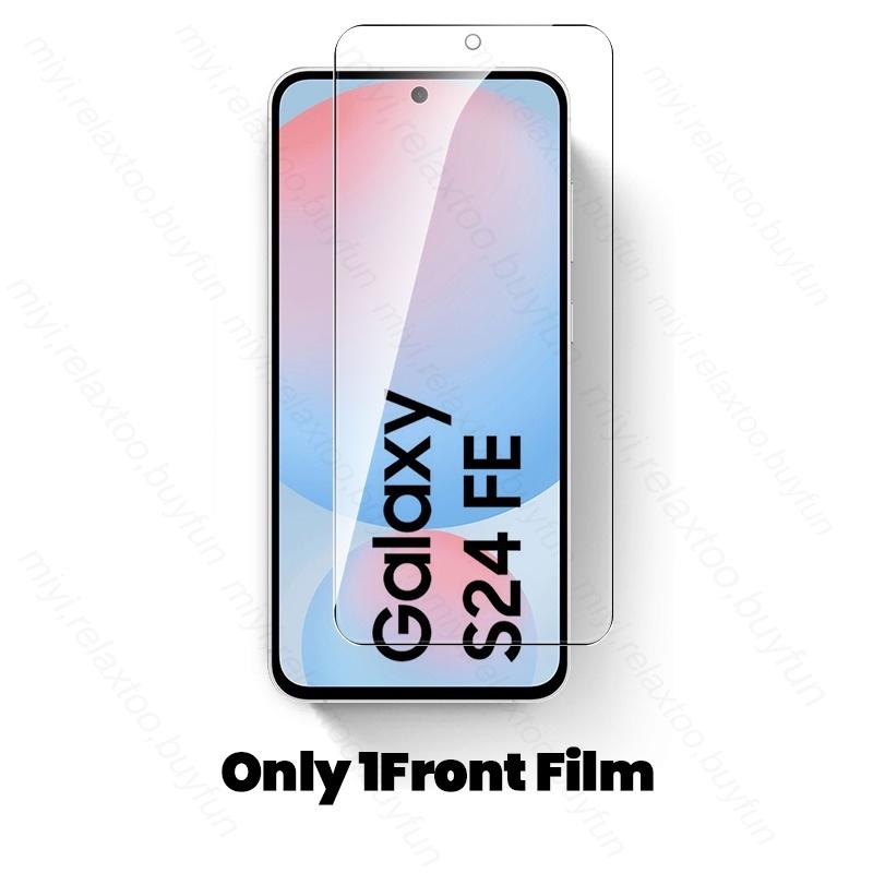 S24FE S25FE Case 2To1 Protective Glass for Samsung Galaxy S24 FE/S25 FE 5G Camera Screen Protectors Sumsung S 24 25 FE 24FE 25FE