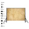 Vintage Kraft Paper Photography Background Cloth Wall Tapestry Art Science Fiction Room Home Decor Decor Blanket