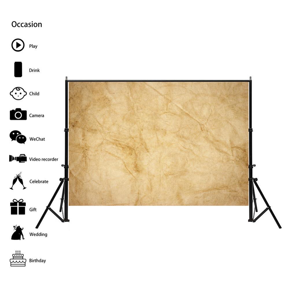 Vintage Kraft Paper Photography Background Cloth Wall Tapestry Art Science Fiction Room Home Decor Decor Blanket