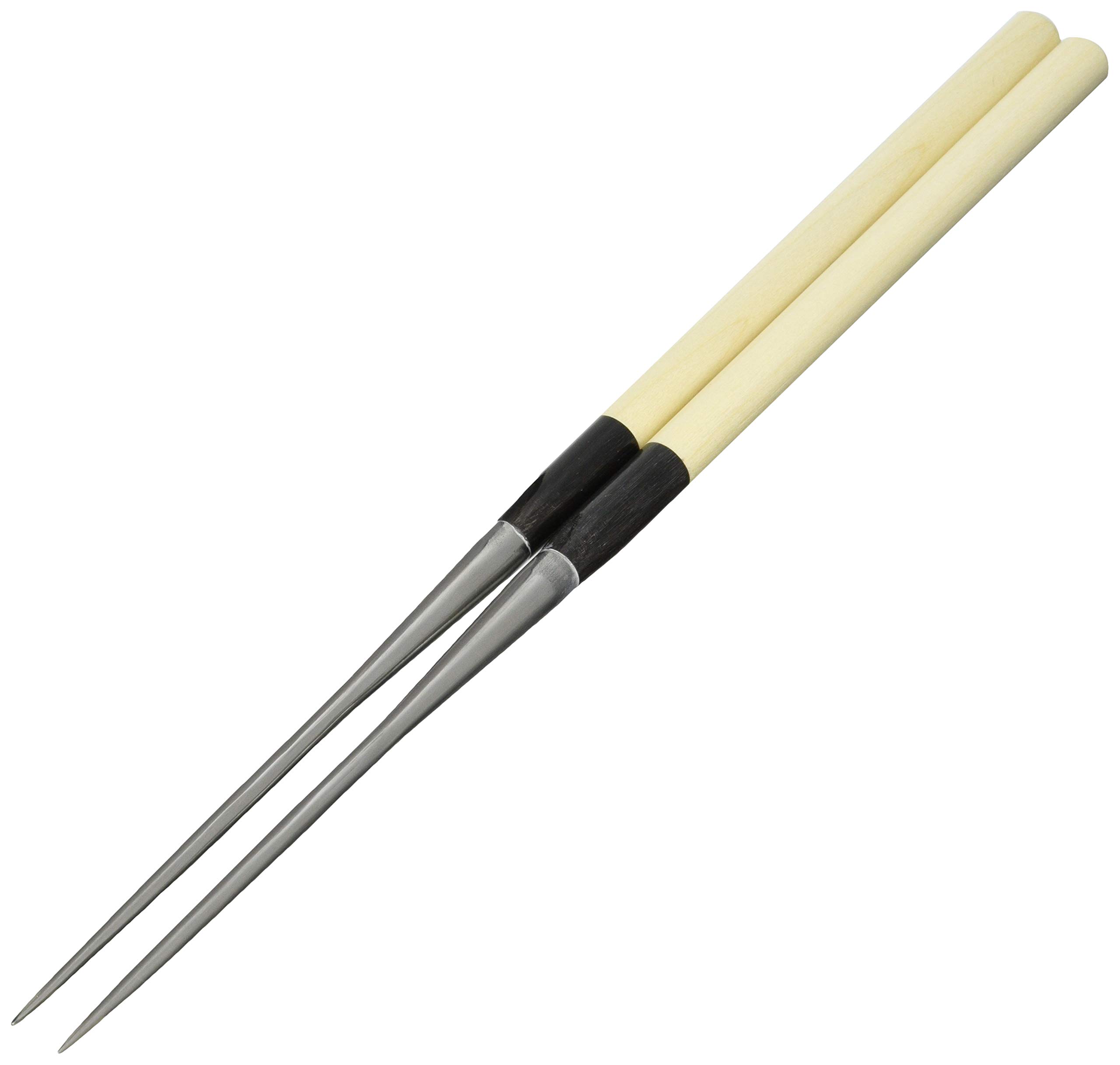 

EBM Plain Wood Serving Chopsticks Water Buffalo 12cm (with Horn)
