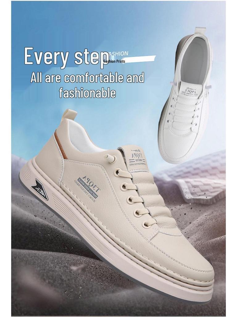 Herren Rutschfeste Atmungsaktive Canvas-Schuhe: Neue Frühling & Herbst Britischer Stil Lässige Slipper Fahrleder Schuhe