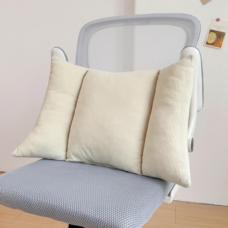 Office Chair Lumbar Support Pillow Ergonomic Back Cushion for Desk Workers Relieve Lower Back Pain Suitable for Pregnant Women Student Drivers