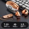 NEW Clip-on Bone Conduction Earphones LED Surround Sounds Wireless Bluetooth Headphones Noise Reduction Headsets Sports Earbuds