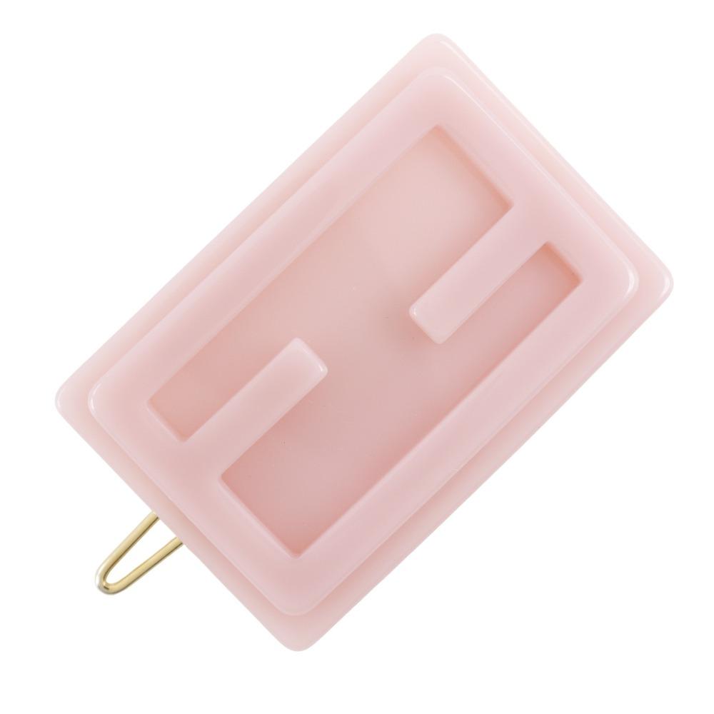 Fendi Barrette Other Accessories JFP403 AMRG FF Fendi Kids Pink Plastic Women Used