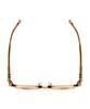 Loulou R Eye 480 Ultra Clip Acetate Glasses 49 Brown