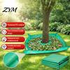 Efficient Yard Waste Removal Landscape Tarp for Trimming, Garden Pruning with Hole & 4 Versatile Lawn Work Helper Corner Buckles, Shrub Trimmings