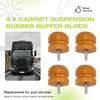M63K-Truck Skříň Odpružení Gumový Doraz Skříň Odpružení Gumový Dorazový Blok Gumový Dorazový Blok Pro Scania