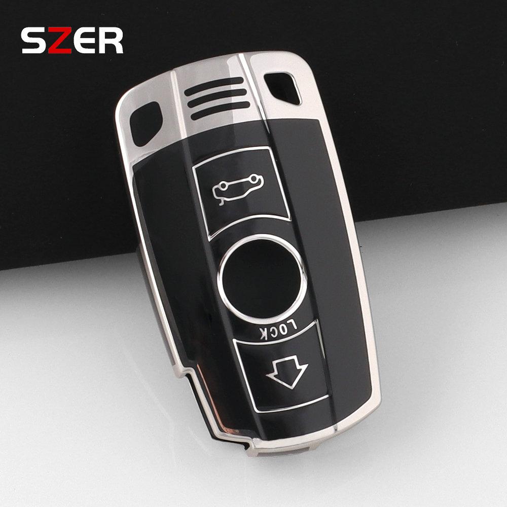 Tpu Car Key Case Cover Shell For Bmw E90 E60 E70 E87 3 5 6 Series M3 M5 X1 X5 X6 Z4 E71 E72 E88 E89 E91 E92 Keychain Accessories