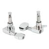 Small     Enclosed Locking Tuners 3L 3R Metal String Tuning Pegs Guitar Accessories