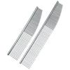 Stainless Steel Pet Grooming Comb Dogs Cats Dual-Edge Deshedding Styling Tool Small/Large Size