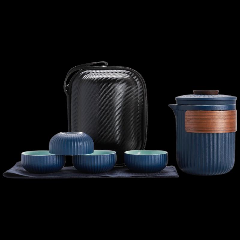 Portable Chinese Ceramic Travel Tea Set